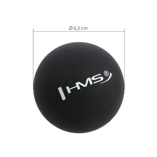 Zwarte massagebal, enkel - HMS