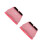 2Pcs Pink Foot Calf Foldable ABS Slant Board Exercise Device 1