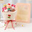Plush Bunny Bear Bouquet with Card and Gift Bag 4