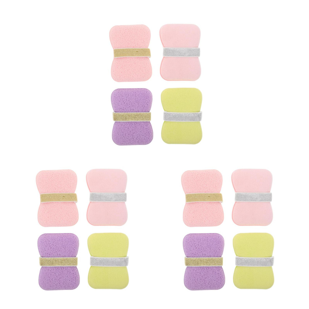 12Pcs Durable Loofah Bath Shower Sponges for Gentle Body Exfoliation