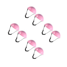 8Pcs Multicolor Doll Mini Construction Plastic Safety Caps