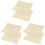 6Pcs Unbleached Cheesecloth Bulk Kitchen Filter Cloths for Home Use 1