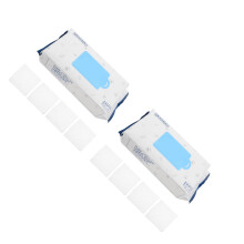 160Pcs White Cotton Baby Tissue Pads Soft Durable Face