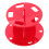 5Pcs Compact Red Makeup Brush Holder Plastic 5-Hole Drying Organizer 1