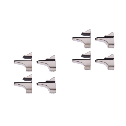 2 Pieces Glass Mounting Bracket Clamp Fixing Installation Buckle
