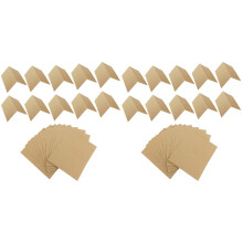 200Pcs Painting Cards Kraft Paper Khaki for Graduation Birthday Crafts
