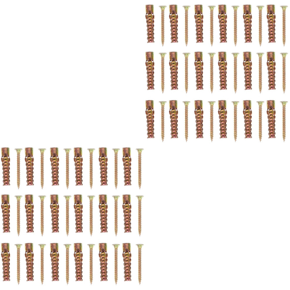 80 Sets Screws And Anchors Drywall Anchors Wall Screws And For Drywall 3711318866727
