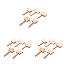 150Pcs Wood Label Sticks - Outdoor Plant Tags for Succulents and Herbs
