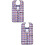 2Pcs Elder Mealtime Bib Adjustable Waterproof Clothing Protector Bib 7