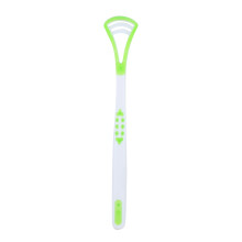 Soft Tongue Scraper Oral Care Cleaners Premium Cleaning Tools Double Side Design Ergonomics Design For Professional Bad Breath Elimination
