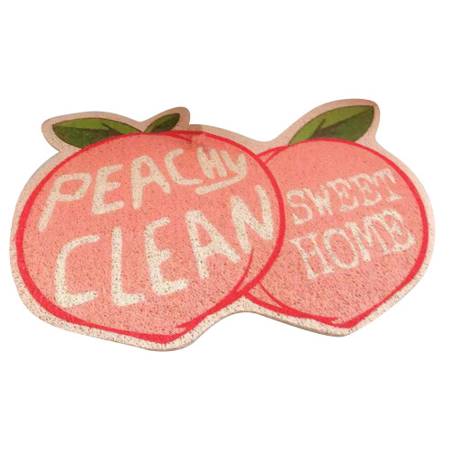 Fruit-Shaped PVC Cat Litter Mat, Slip-Resistant, 40x60cm 1