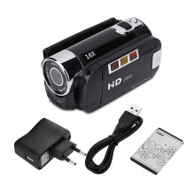Camcorder With Built In Microphone And Long Battery Life16X Digital Zoom Full HD Recording And270Degree Screen Rotation For Easy Viewing