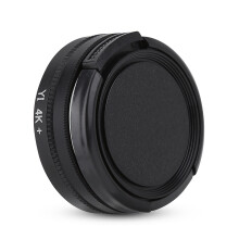 Objektivdeckelschutz mit UV-Filter für 37-mm-Kameras. Simuliert Nachthimmel-Töne. Verbesserter Kontrast in hellen Umgebungen. Wasserabweisend und