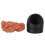 Robust Design Copper Scrubber Plastic Free Long Lasting Enhanced Durability Gently Remove Dirt Woven Copper Thread Double Layer Copper Scrubbing Pad 1