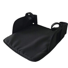 Apoio de pernas para carrinho de bebê, extensão, tapete de apoio para os pés, universal, fácil de instalar, material respirável, passeio