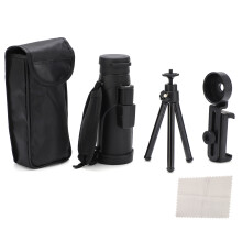 Telescopio monocular para exteriores de alta potencia y alta definición. Diseño compacto con prisma BAK4 y lente FMC. Preparado para trípode.