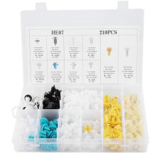 Expansion Screws Replacement Kit Anti Wear Anti Corrosion, Car Retainer Clips Auto Door Trim Panel Clips High Quality Plastic Material Bumper Push