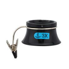 Clear Reading Jewelers Glasses With Clip, Strong And Durable Loupe For Watchmakers, Fine Workmanship Plastic Magnifier Suitable For Daily Repair Tasks