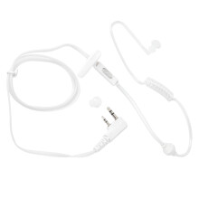 Wired Earbuds With Mic Anti Radiation Air Tube Headphones Noise Cancelling Stereo Earpiece3.5Mm Plug Ergonomic Design Flexible Durable Cable Push