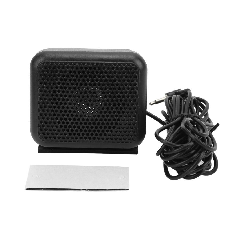 Wired External Speaker For Mobile Transceiver Cb Radio Speaker Enhanced Sound Quality Reliable Performance Compact Design Two Way Radio External 9551475313221