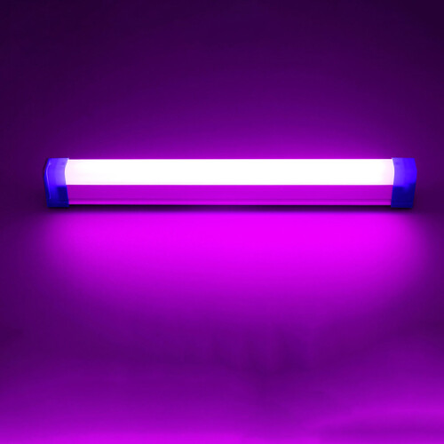 Applique murale violette à LED de 32 cm (12,6 pouces)