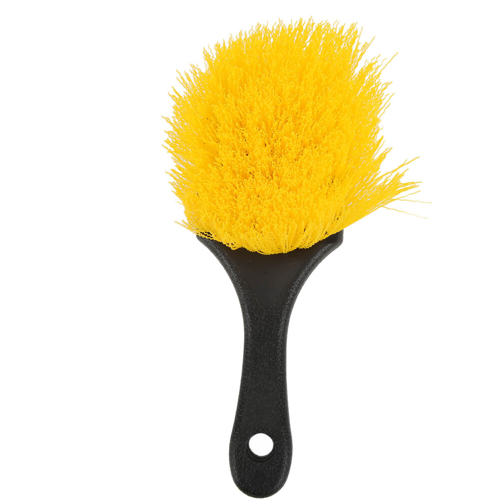 Tire Cleaning Brush Long Handle Wheel Brush Gentle Bristles For Car Interior Cleaning Brush Dashboards And Trim High Grade Wheel Cleaning Brush 9551475314587