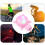 Waterproof Bike Light Auto-Sensing Alarm1Pack 8