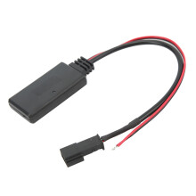 Adapter audio Bluetooth 5.0Aux Hi-Fi z pozłacanymi gniazdami, odbiornik Bluetooth Plug and Play do samochodowych systemów stereo, niski poziom