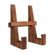 Clearance! Wooden Plate Stand & Photo Holder – Decorative Tabletop Easel for Plates, Recipes, Photos | Compatible with 8"-12" Items