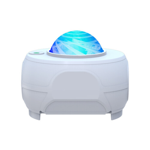 LED Night Light Galaxy Projector With Bluetooth Speaker Remote Control White Noise Machine Adjustable Lighting Modes Starry Nebula Ceiling Projection