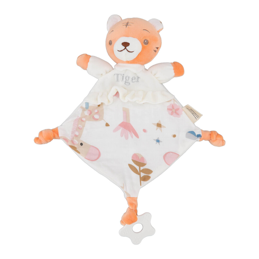 Security Blanket For Infants Chewable Baby Loveys Soft And With Granular Touch And Enrich Senses Features For Toddler Development Light