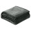 Micro Plush Fleece Throw Blanket XL Dark Grey 2