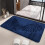 Marineblauwe antislip vloerkleed 40x60cm 3