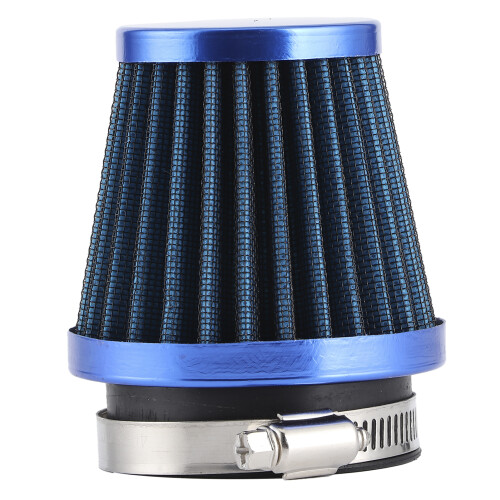 DURABLE MATERIAL Increasing Air Flow Into Engine Replaceable Motorcycle Modified Parts Universal Motorcycle Air Filter Firm Fixation With Rubber
