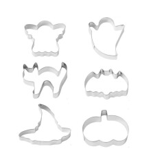 Halloween Cookie Cutters Set – Professional Baking Molds for Cookies, Candy, Cakes & Sandwiches, Coated Finish, Holiday Baking