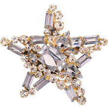 Minimalist Cubic Zirconia Star Ring for Women – Adjustable Open Band, Compatible with Daily Wear & Wedding Banquet
