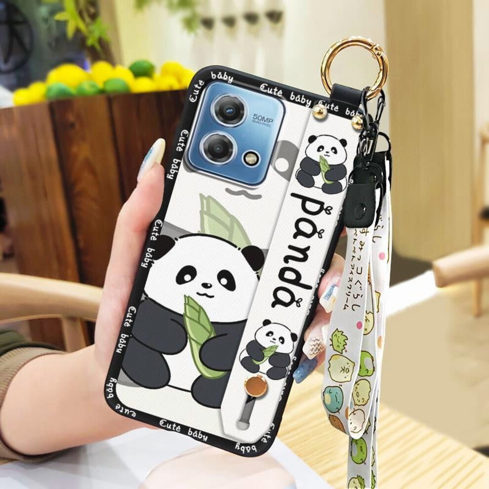 Moto G Stylus 4G 2023 Phone Case Â Shockproof, Waterproof, Anti-Knock, Wrist Strap, Dirt-Resistant Silicone With Cartoon Ring & Kickstand 9152228574496