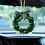 Mini coronas navideñas artificiales verdes (3 unidades) 8
