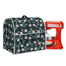 Stofhoes voor mixer met bloemen- en bladmotief, 6-8 liter