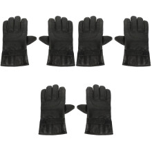 3Paare Thermohandschuhe Wasserdicht Mit Touchfunktion Schwarz