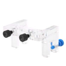Supporto per tubo dell'acqua regolabile e flessibile, accessori per acquario, materiale trasparente, supporto per tubo per acquario, montaggio a