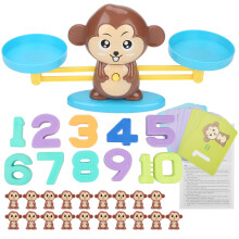 Preschool Educational Toys Monkey Math Balance Game Cool Math Toy For Kids Fine Motor Skills Development Brain Stimulating Interactive Play With