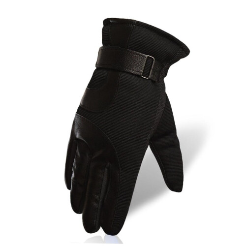 ανδρικά χειμερινά γάντια εργασίας Black2Pcs αντιολισθητικά διατηρώντας τη θερμότητα 1