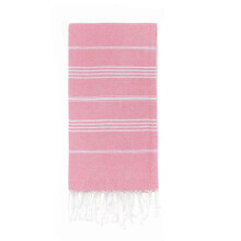 Serviette de plage à séchage rapide - Serviette de plage turque à pompons - Serviette de bain rayée - Serviette de plage brodée à séchage