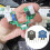 Encoder per rotella del mouse antipolvere, argento, 8 mm–11 mm, 2 pezzi 4