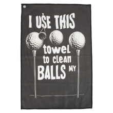 Accesorios de golf para hombres, fácil de enganchar a la bolsa de golf, toalla de golf divertida con clip, toalla de microfibra de primera calidad