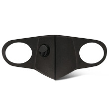 Face Cover With Valve Reusable Dust Proof Mask Activated Carbon Filter Lightweight Comfort Universal Style Breathable Design For Cycling Jogging