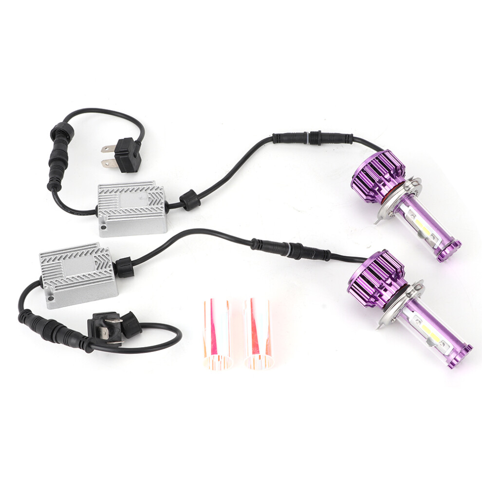 H4led Headlight Bulb Motorcycle Upgrade, 6000K Daylight Brightness With Plug In Installation, Offroad Use Only, Excellent Heat Dissipation And 9448483676359