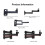 Flexible Projector Wall Bracket Wall Mount Holder Enhances Heavy Load Folding Bracket for Optimal Viewing 3