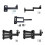 Flexible Projector Wall Bracket Wall Mount Holder Enhances Heavy Load Folding Bracket for Optimal Viewing 8